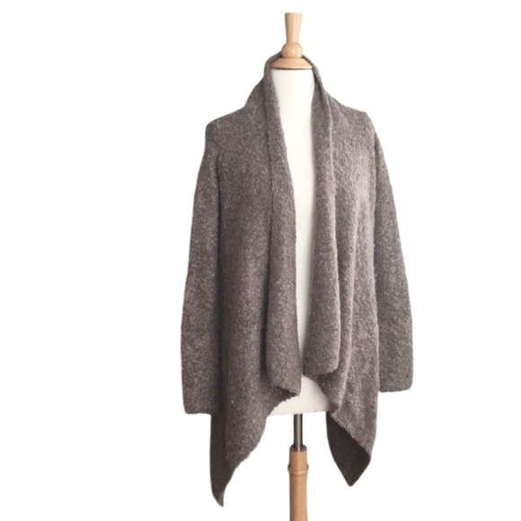 Joie Asymmetrical Cardigan Wrap Sweater Coat - Picture 1 of 6
